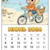 пример раскраски июнь 2026 год лошади календарь