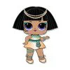 Цветной пример раскраски кукла лол фараон (pharaoh babe)