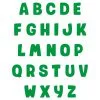 Цветной пример раскраски буквы английского алфавита