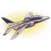 Цветной пример раскраски т-4 (самолёт)  ударно-разведывательный бомбардировщик-ракетоносец окб сухого