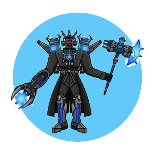 Цветной вариант раскраски апгрейд титан камерамэн 3.0