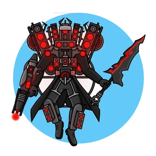 Цветной вариант раскраски новый титан спикермэн армада апгрейд