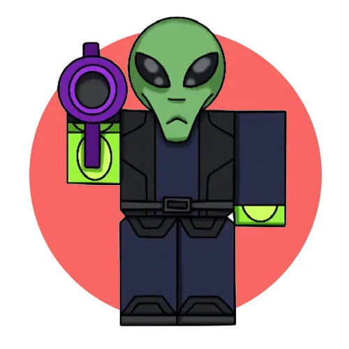 Цветной пример раскраски 99 ночей в лесу alien