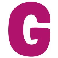 Цветной пример раскраски английский алфавит буква g без картинки