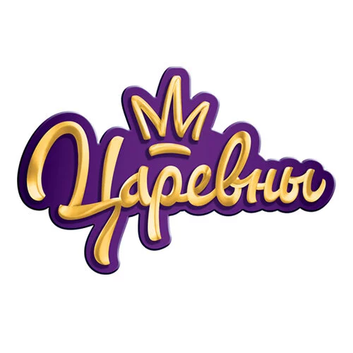 Цветной вариант раскраски логотип царевны