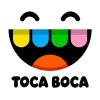 Цветной пример раскраски лого тока бока