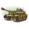 Цветной пример раскраски танк леклерк