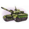 Цветной пример раскраски танк т-34-85 ссср