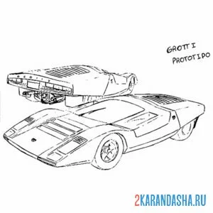 Раскраска быстрая тачка гта (gta) онлайн