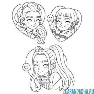 девочки из кей-поп-охотницы на демонов