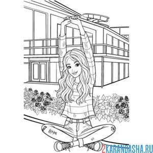 красивая кукла барби распущенные волосы