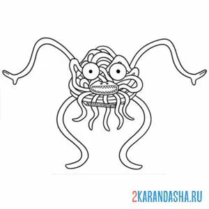 Раскраска noodles ninja сад банбана онлайн