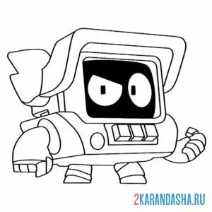 Раскраска браво старс r-t