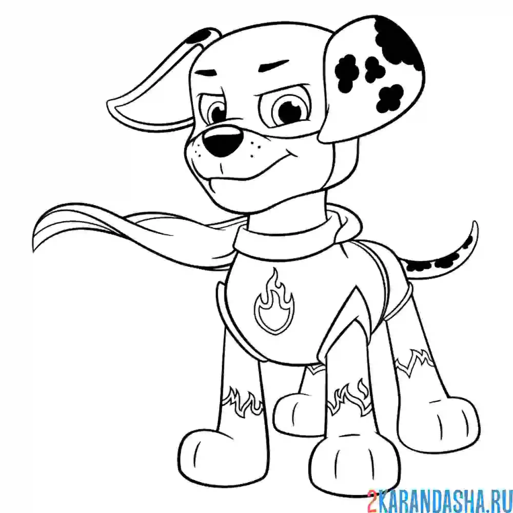 Раскраска маршал герой