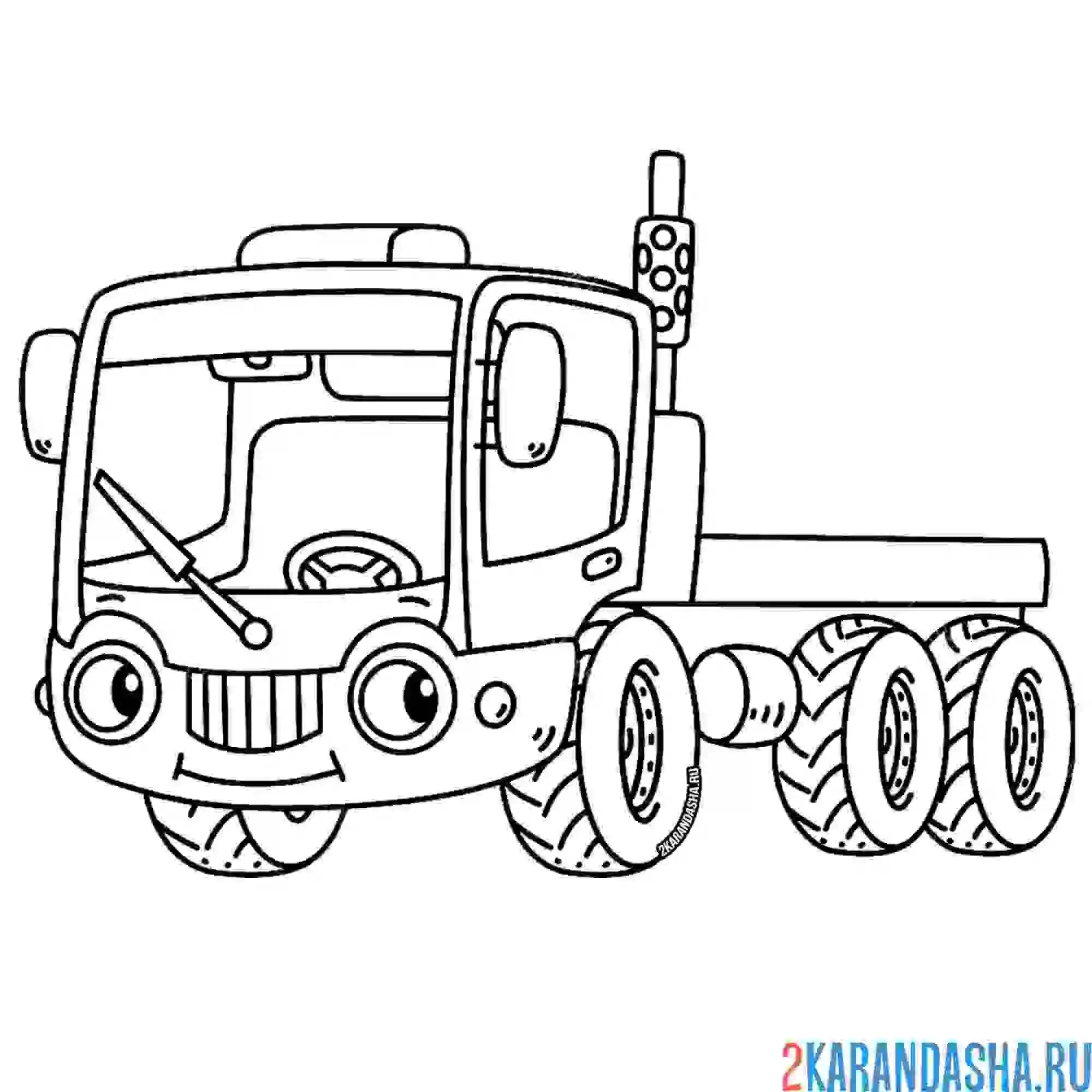 Раскраска без кузова