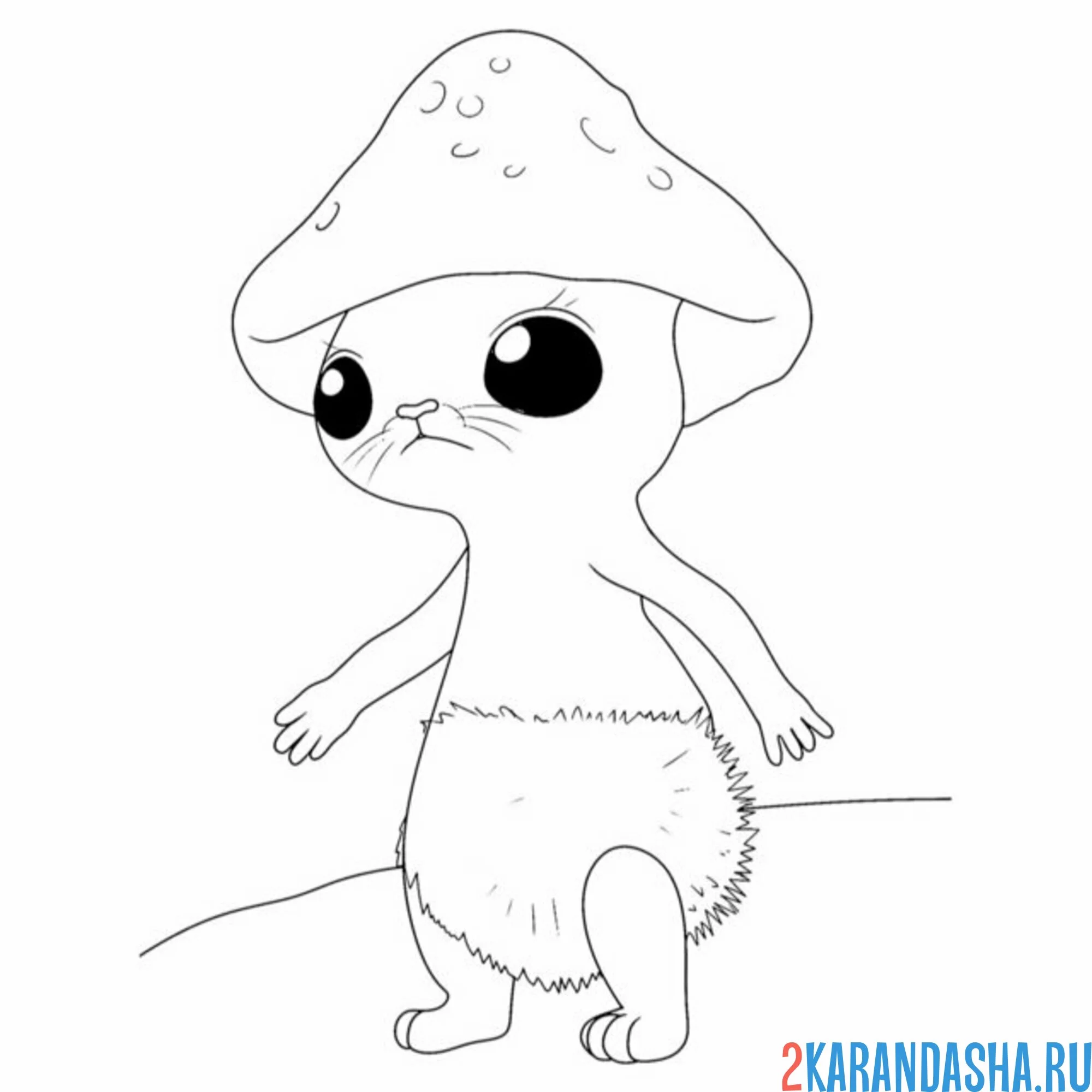 Раскраска шайлушай малыш