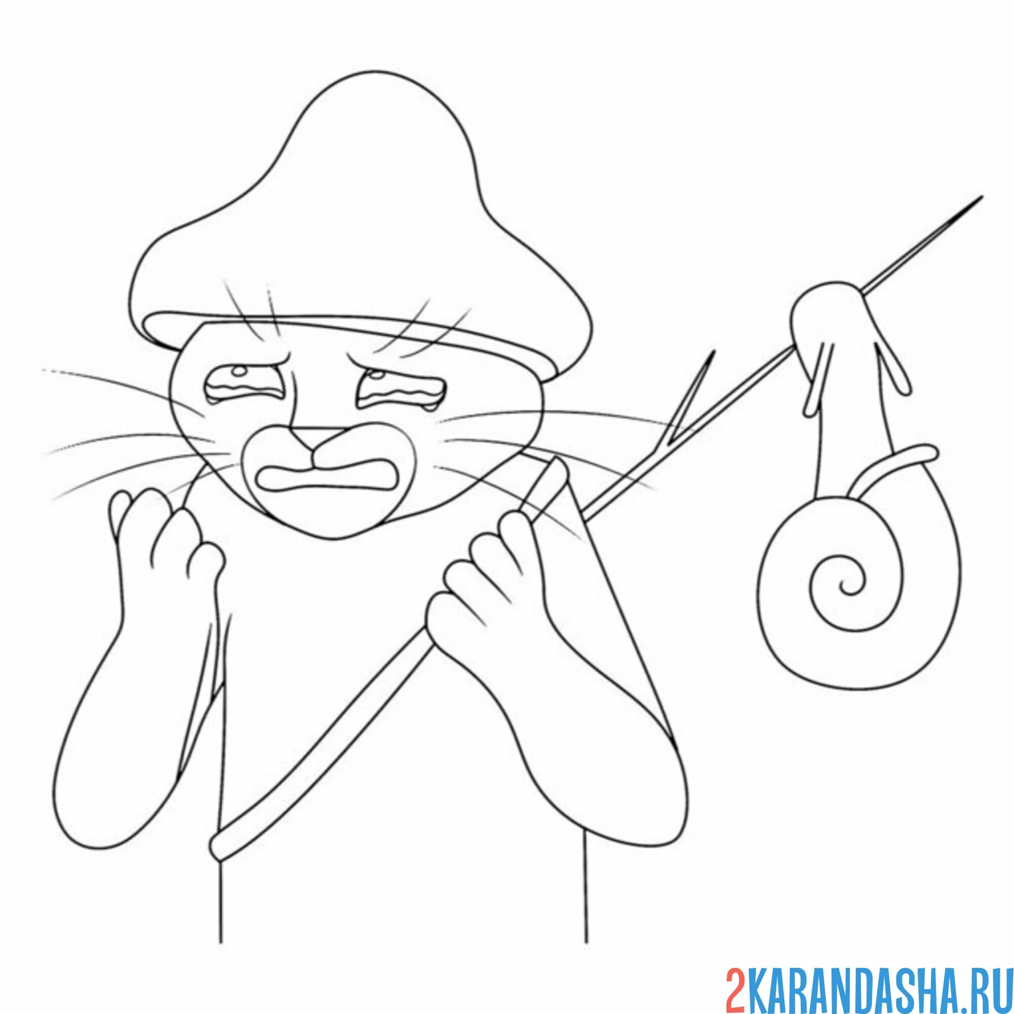 Раскраска шайлушай плачет мем