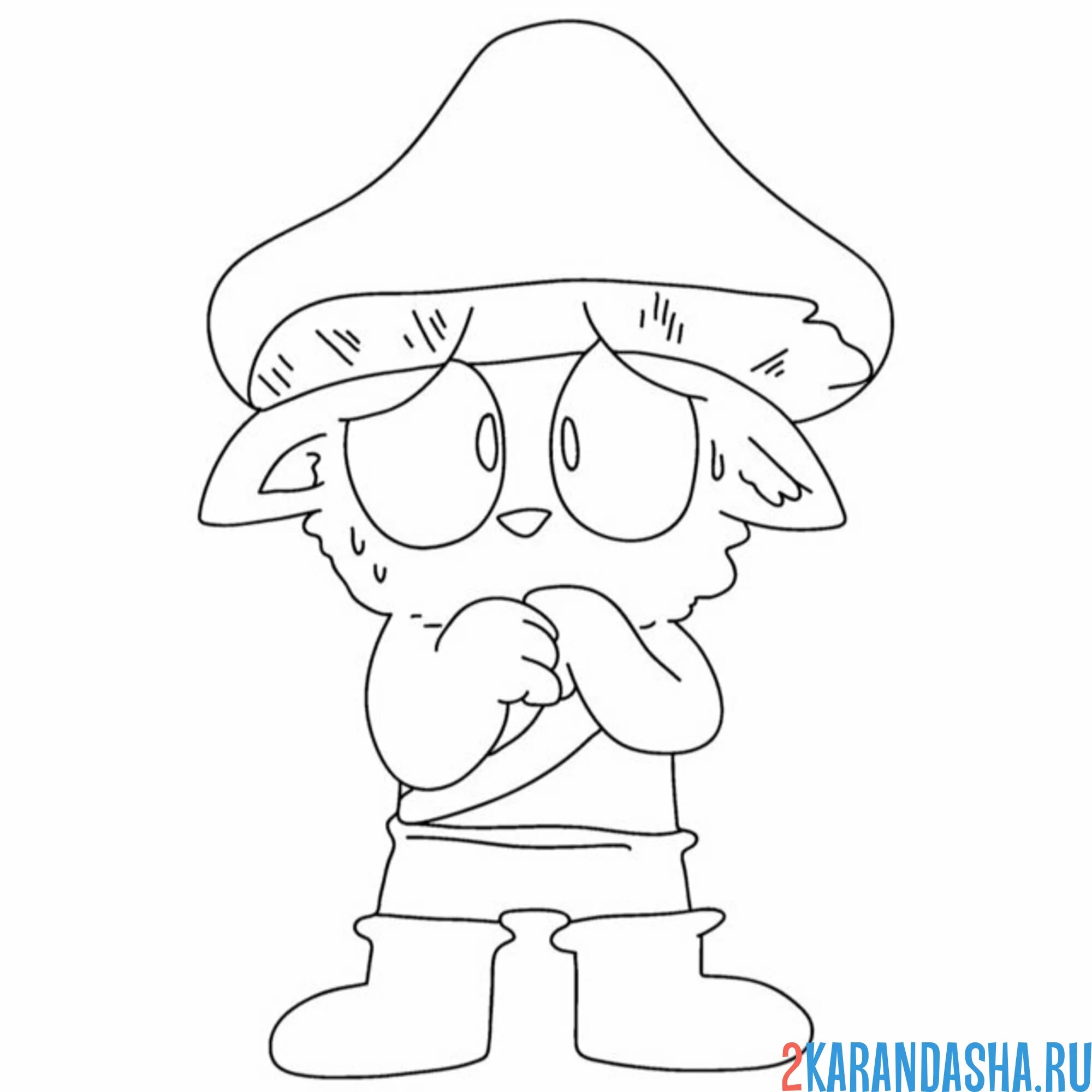 Раскраска шайлушай мем страх