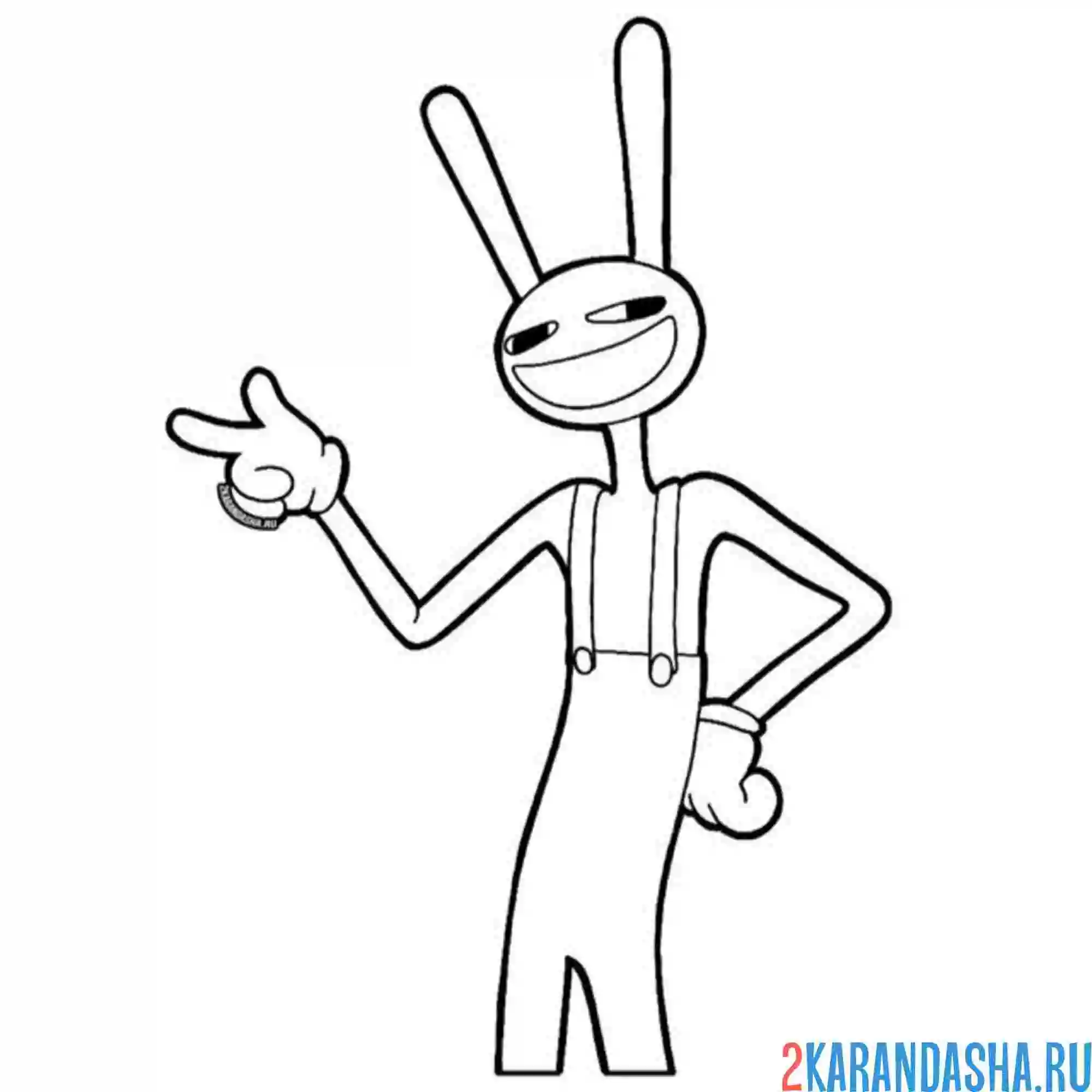 Раскраска джекс