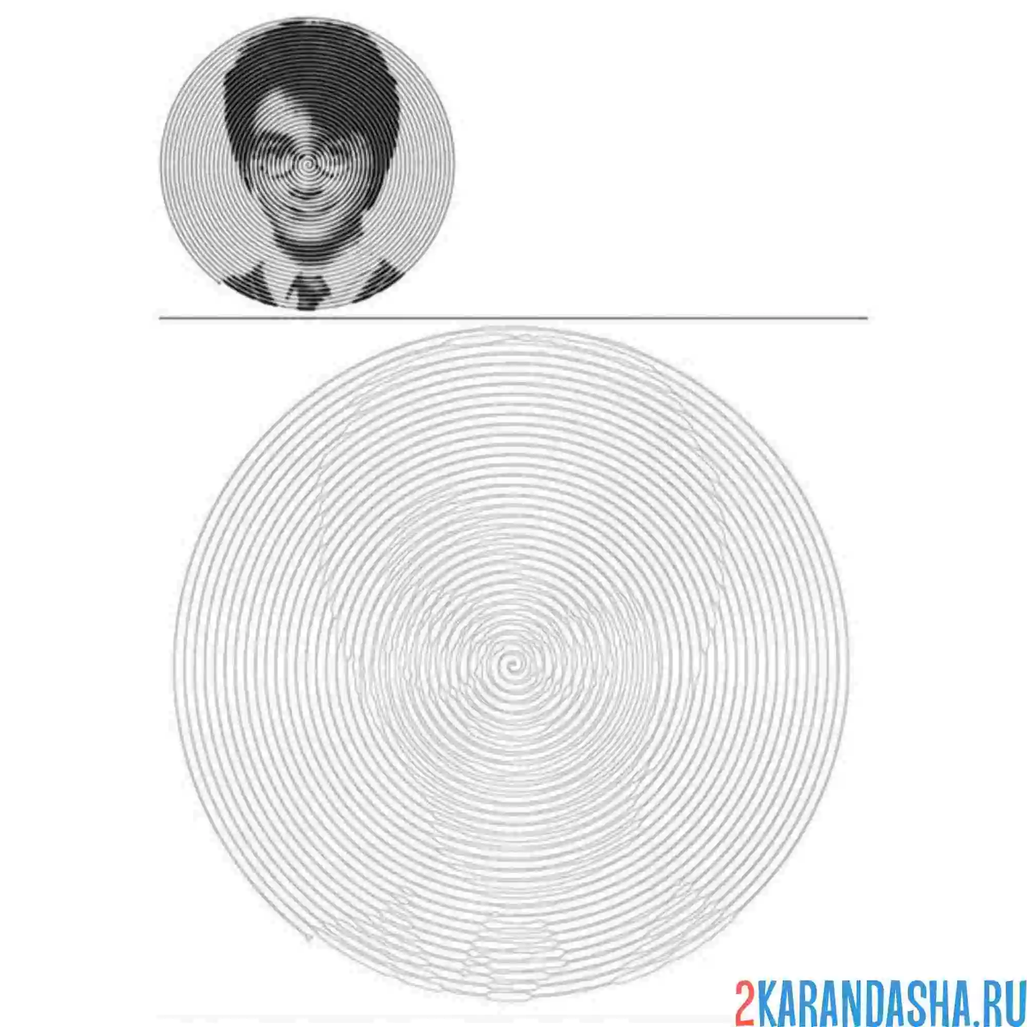 Раскраска сам гарри поттер