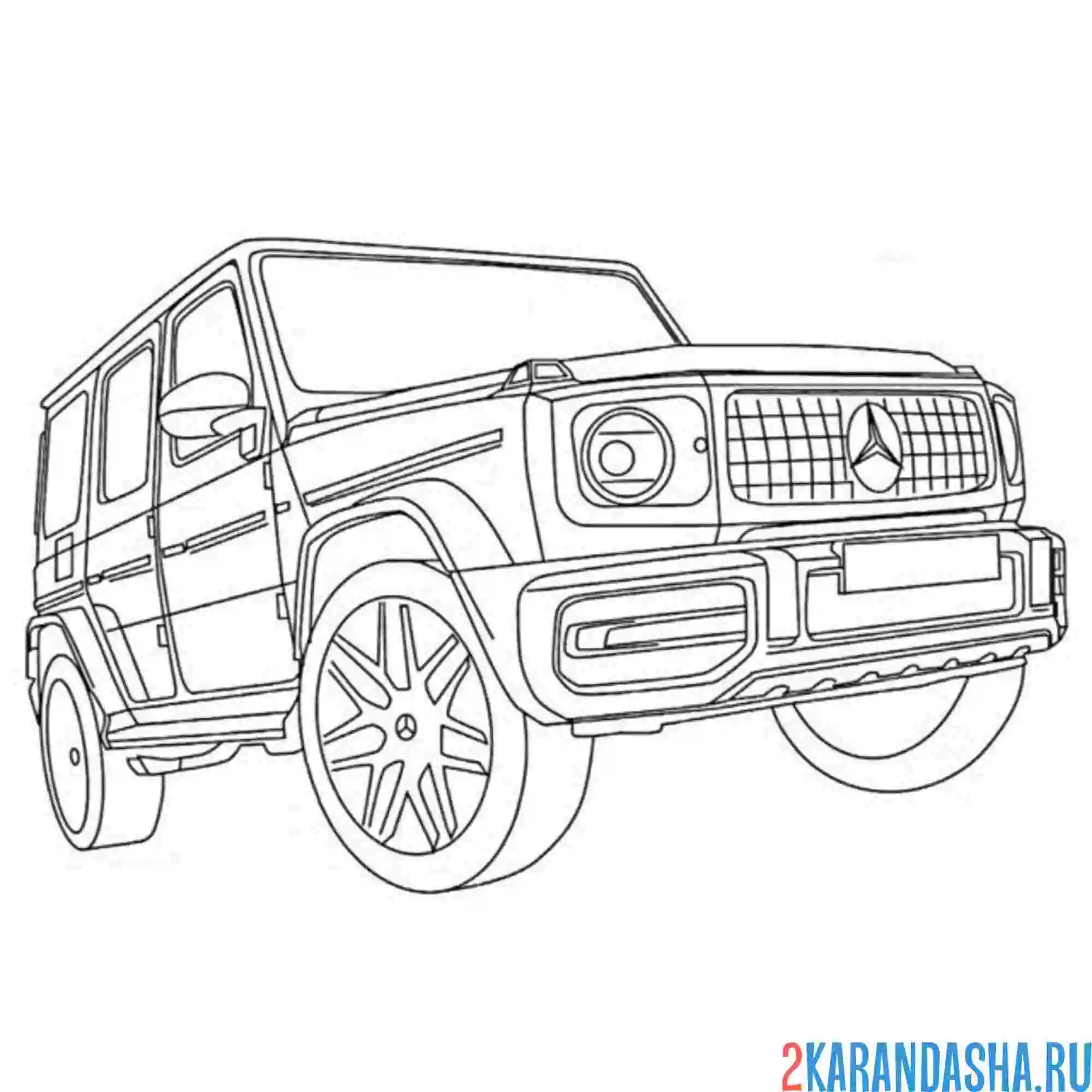 Раскраска гелик в гору