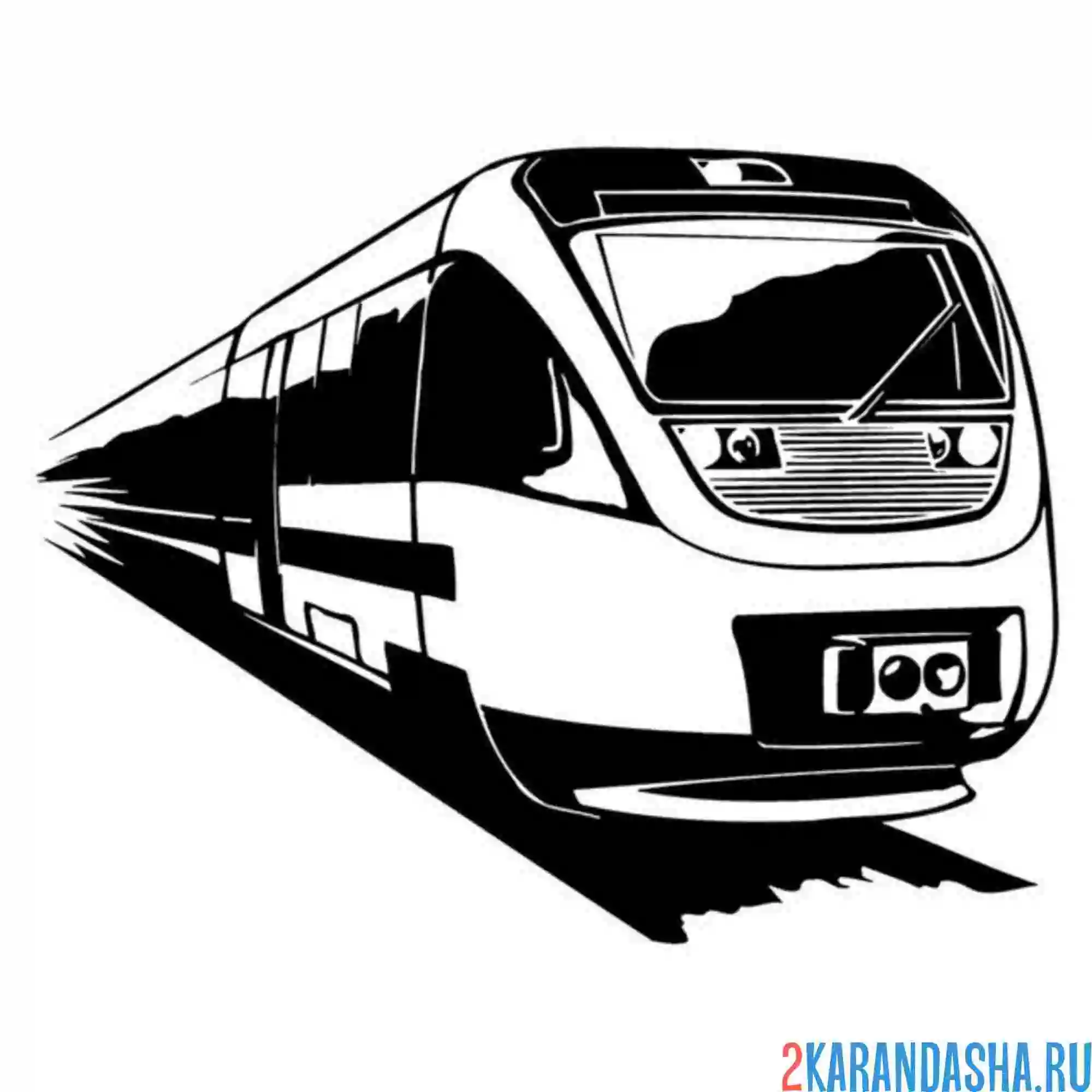 Раскраска метро новое