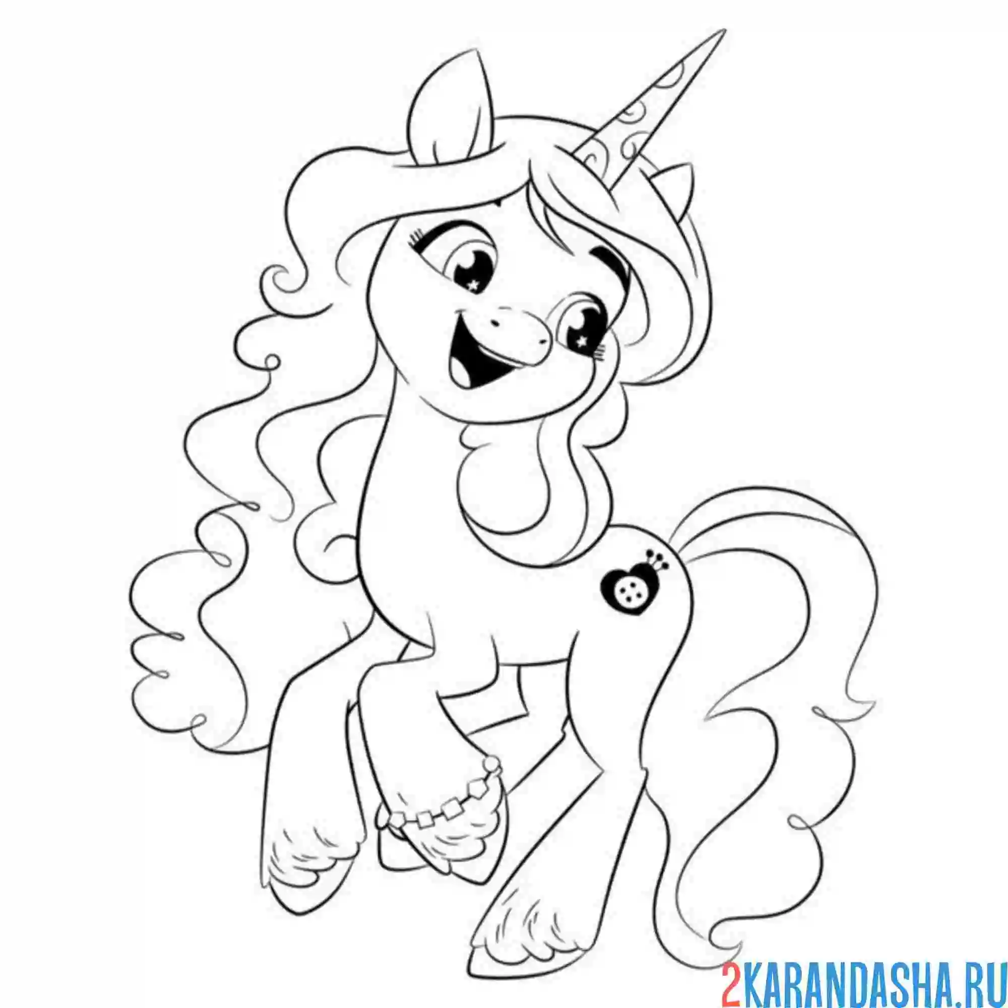 Раскраска иззи мунбоу