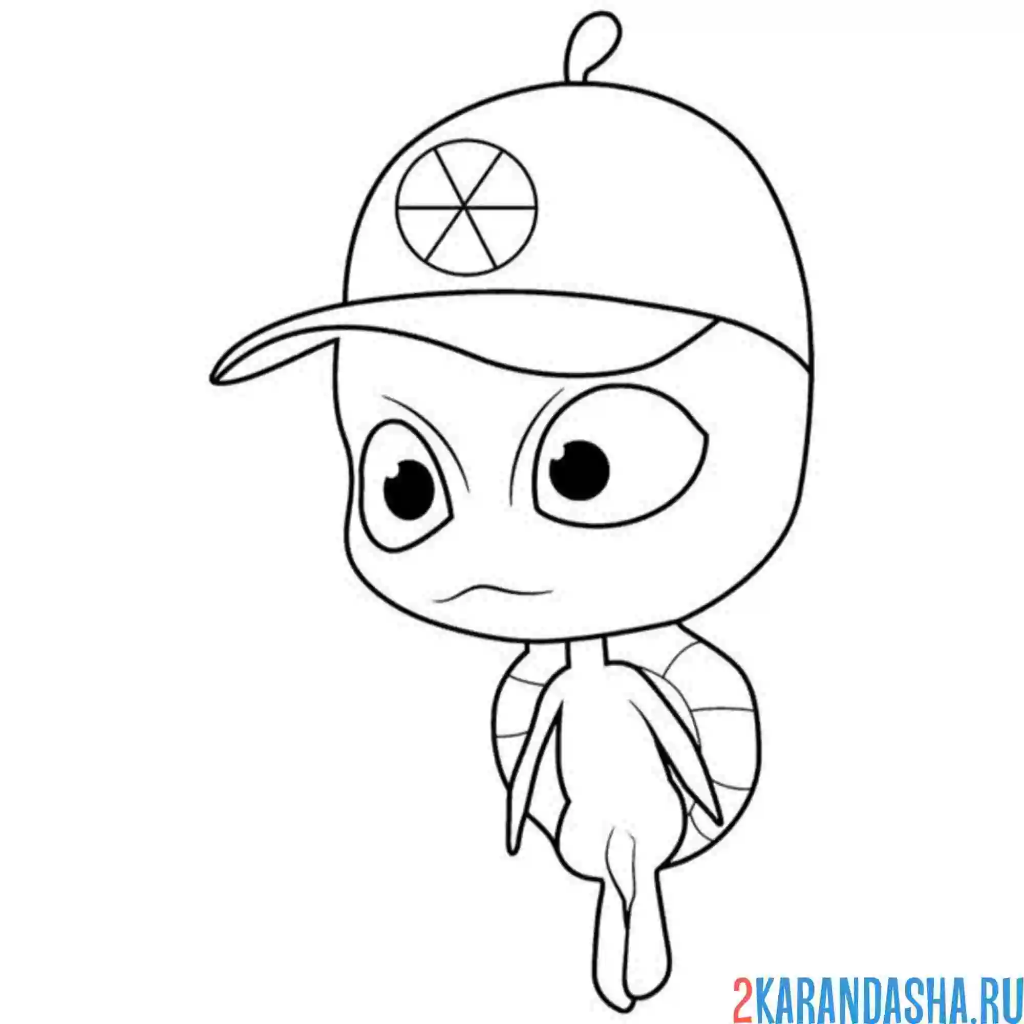 Раскраска вайзз квами