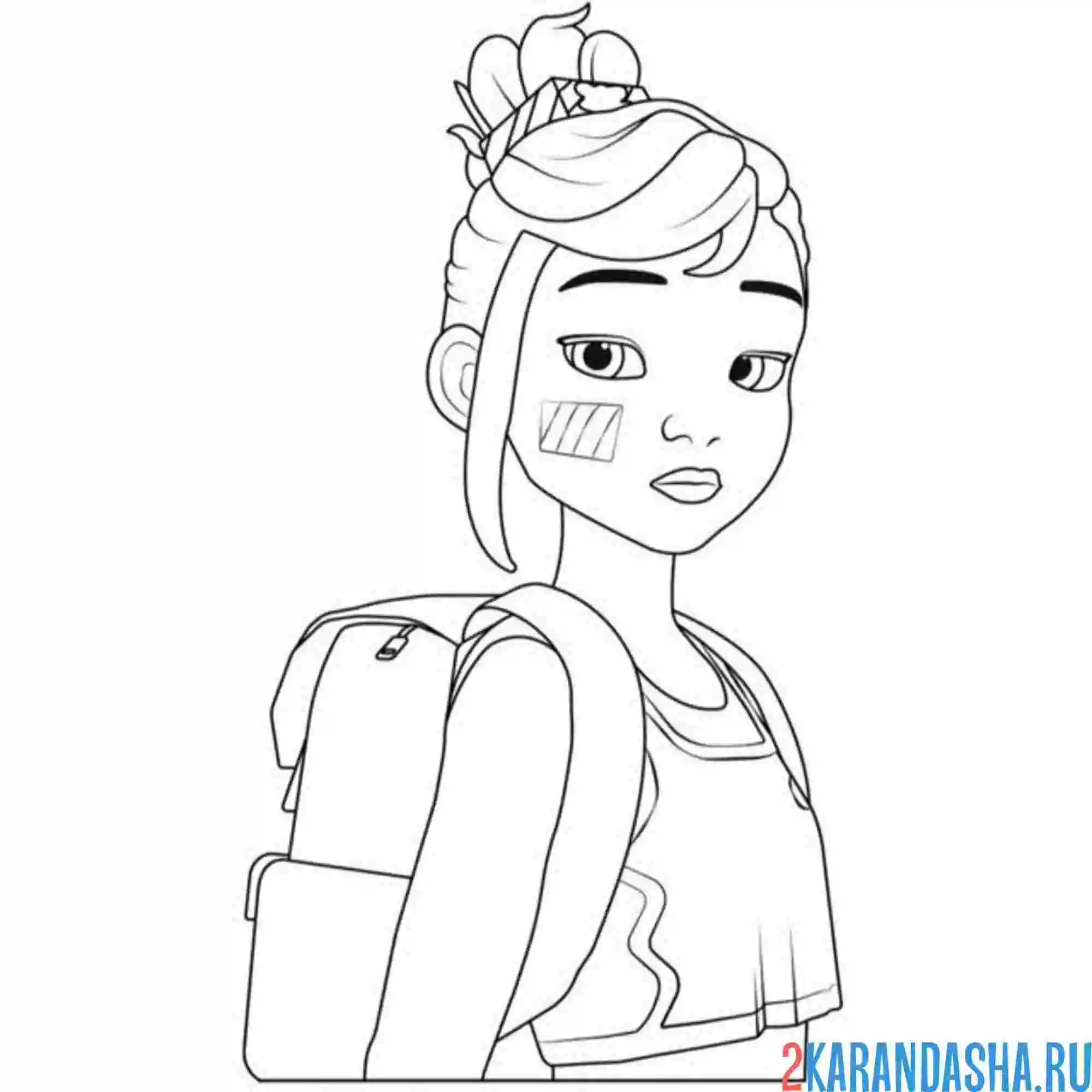 Раскраска капитан делби диностер