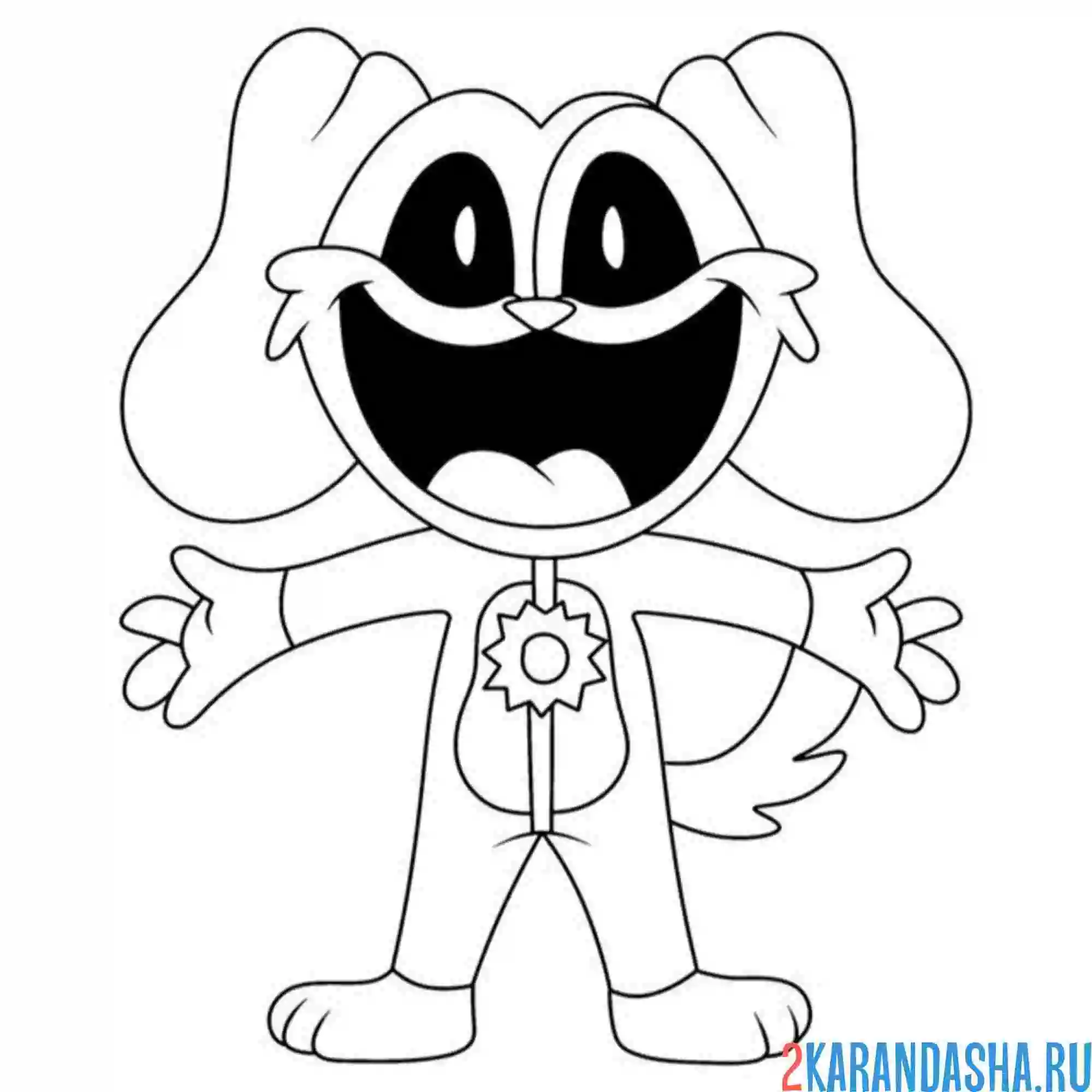 Раскраска hoppy hopscotch кроли