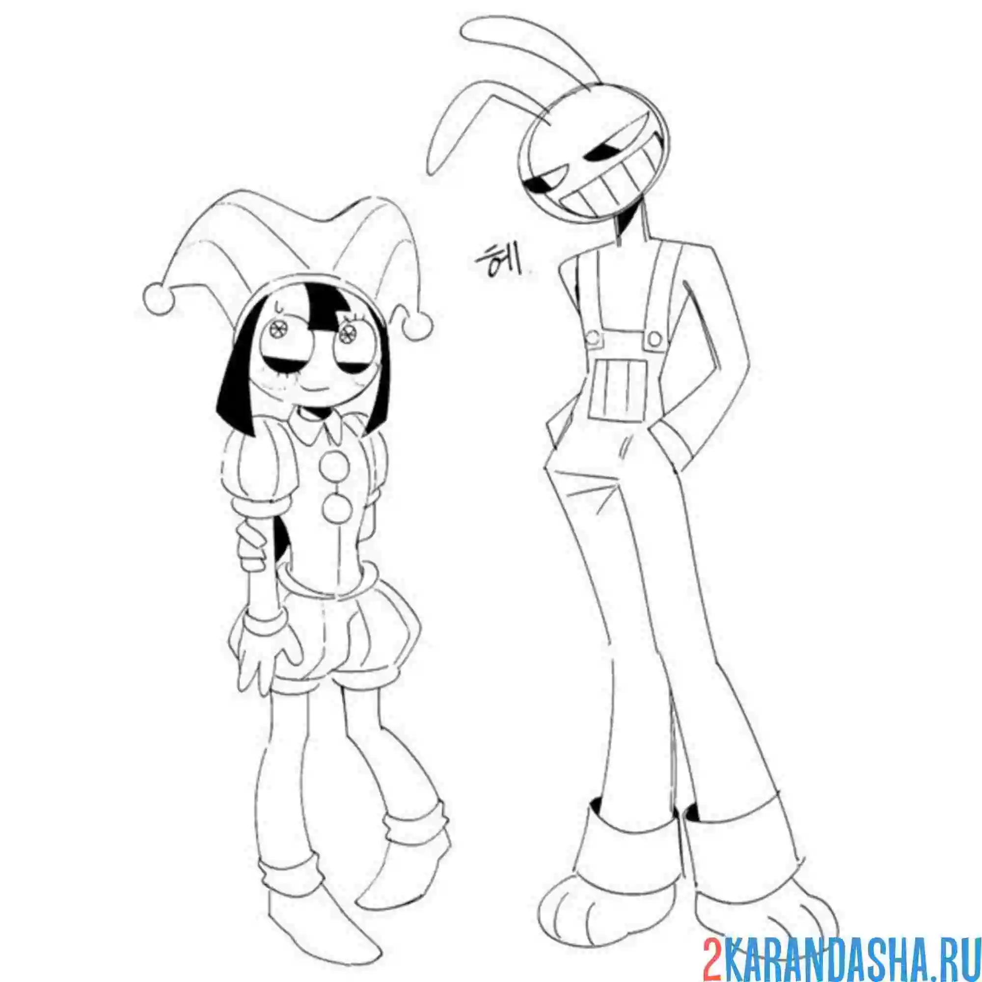 Раскраска джек деловой и помни