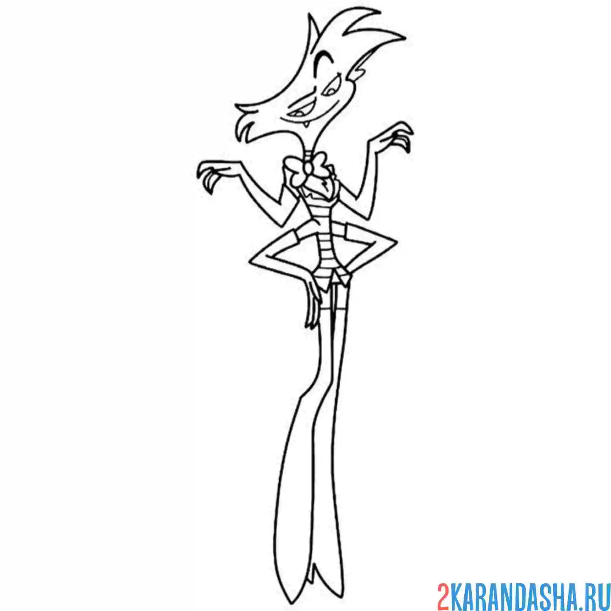 Раскраска энджел даст