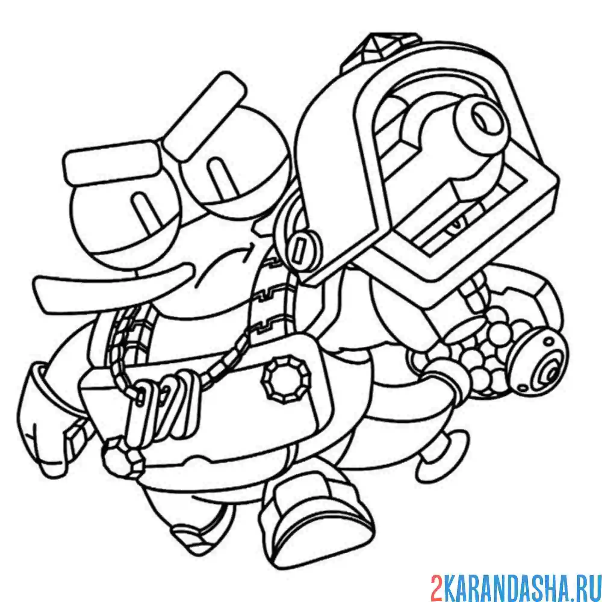 Раскраска клэнси