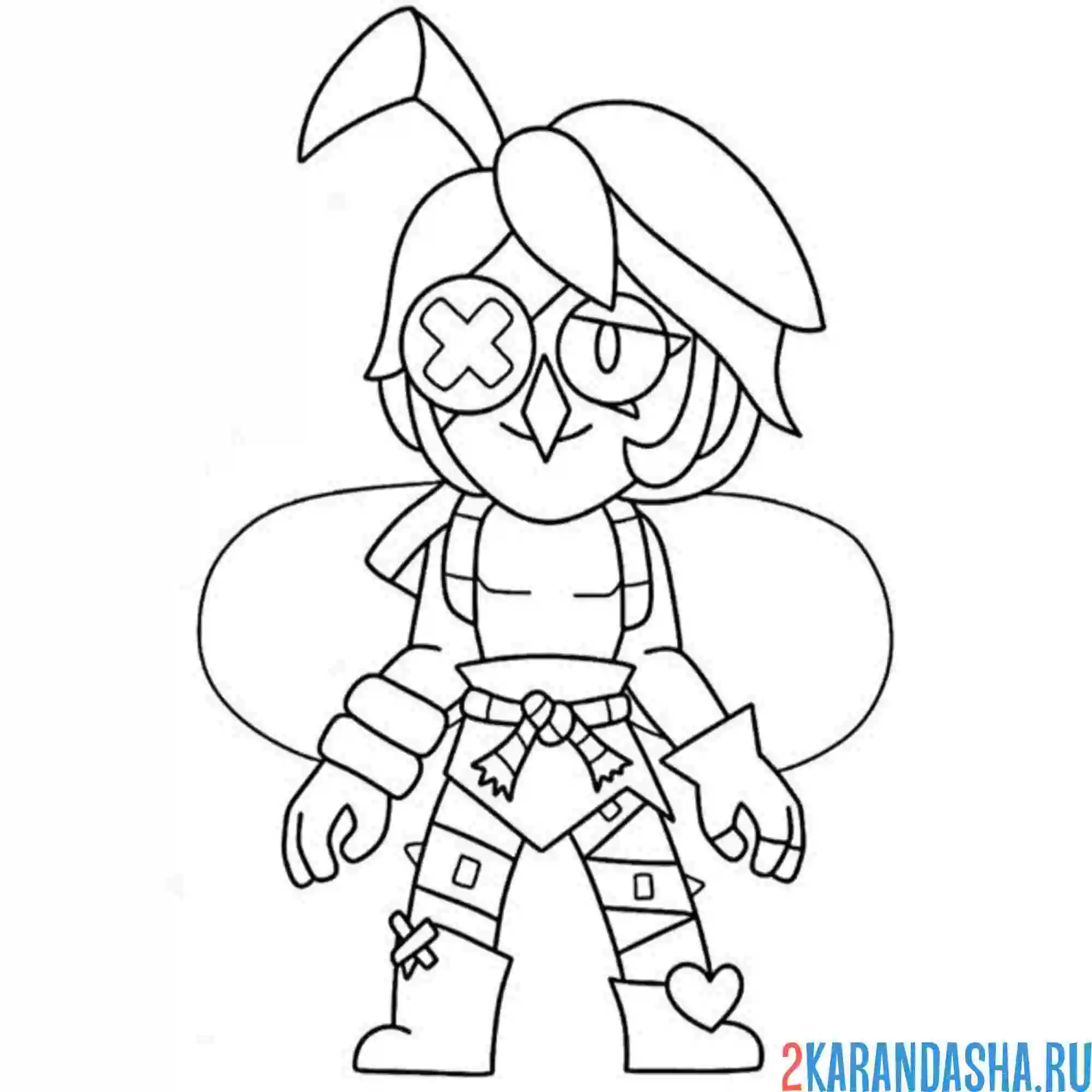 Раскраска анджело браво старс