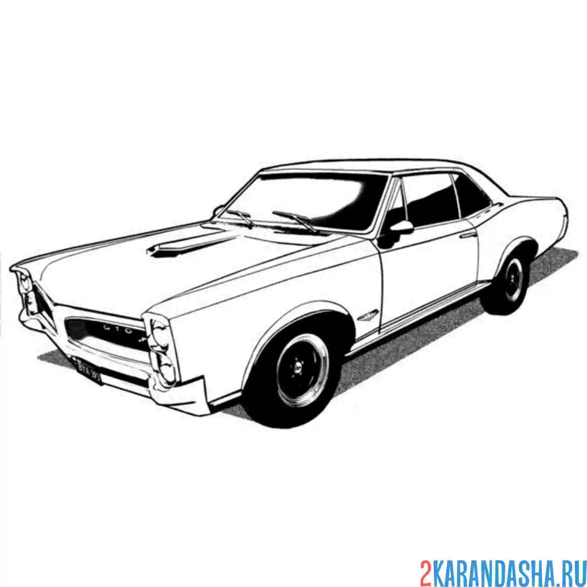 Раскраска тачка гта (gta)