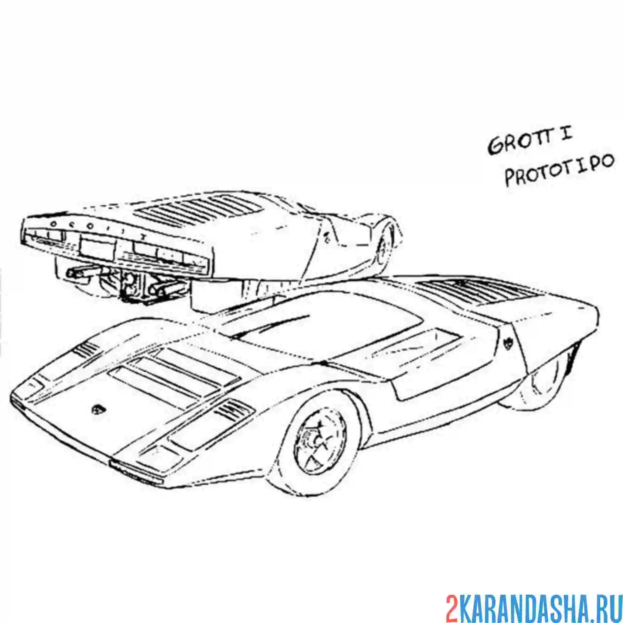 Раскраска быстрая тачка гта (gta)