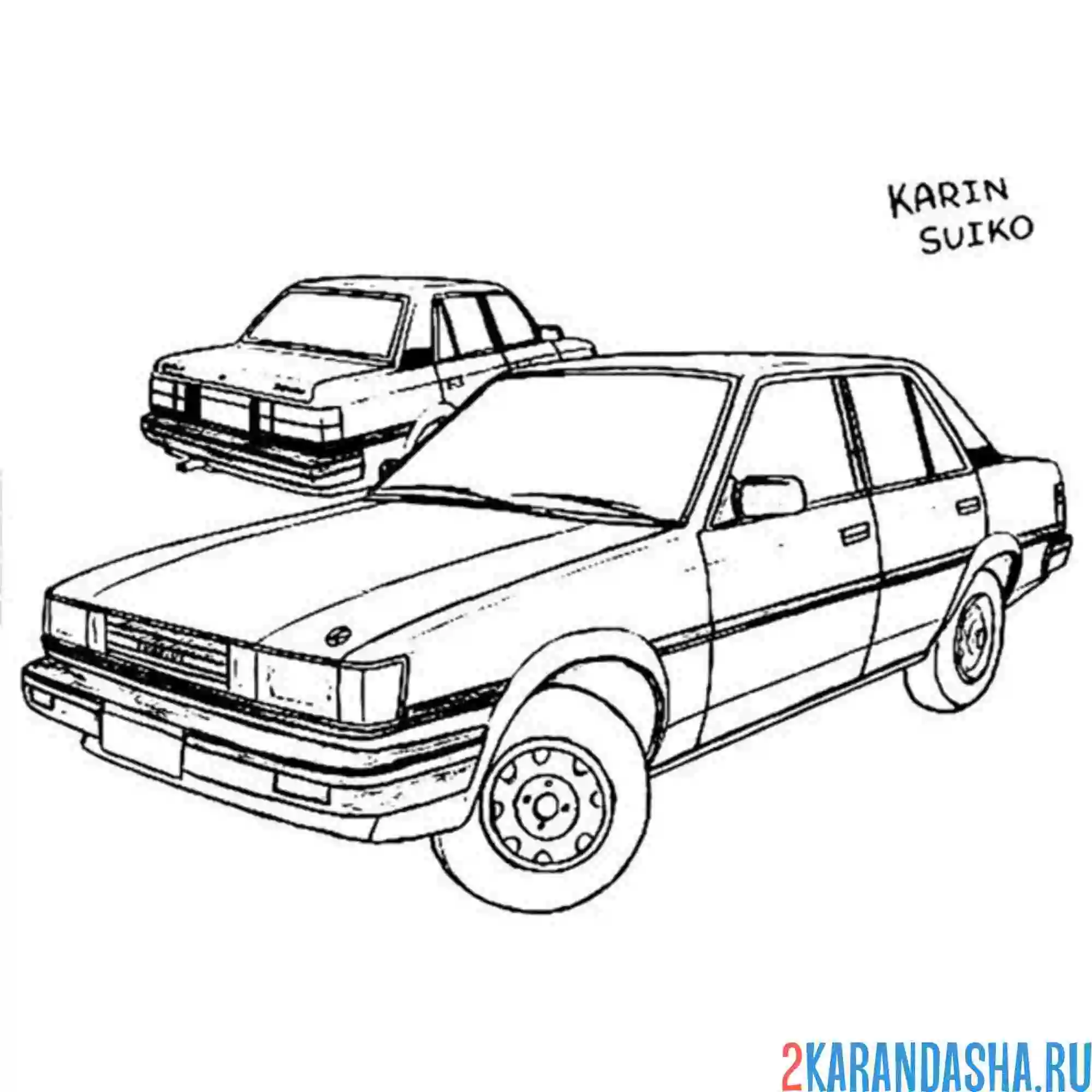 Раскраска машина ретро стар гта (gta)