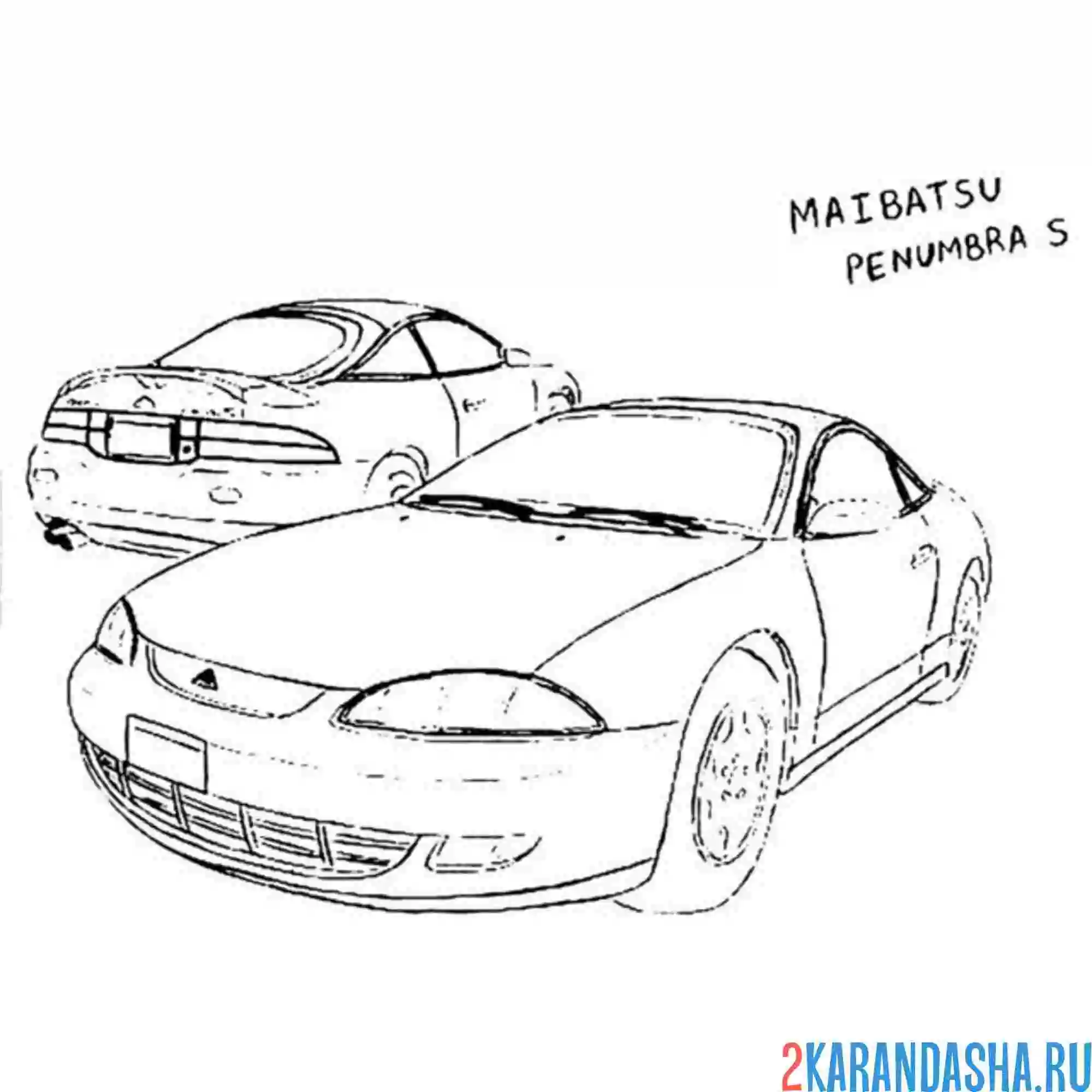 Раскраска гта (gta) машинки