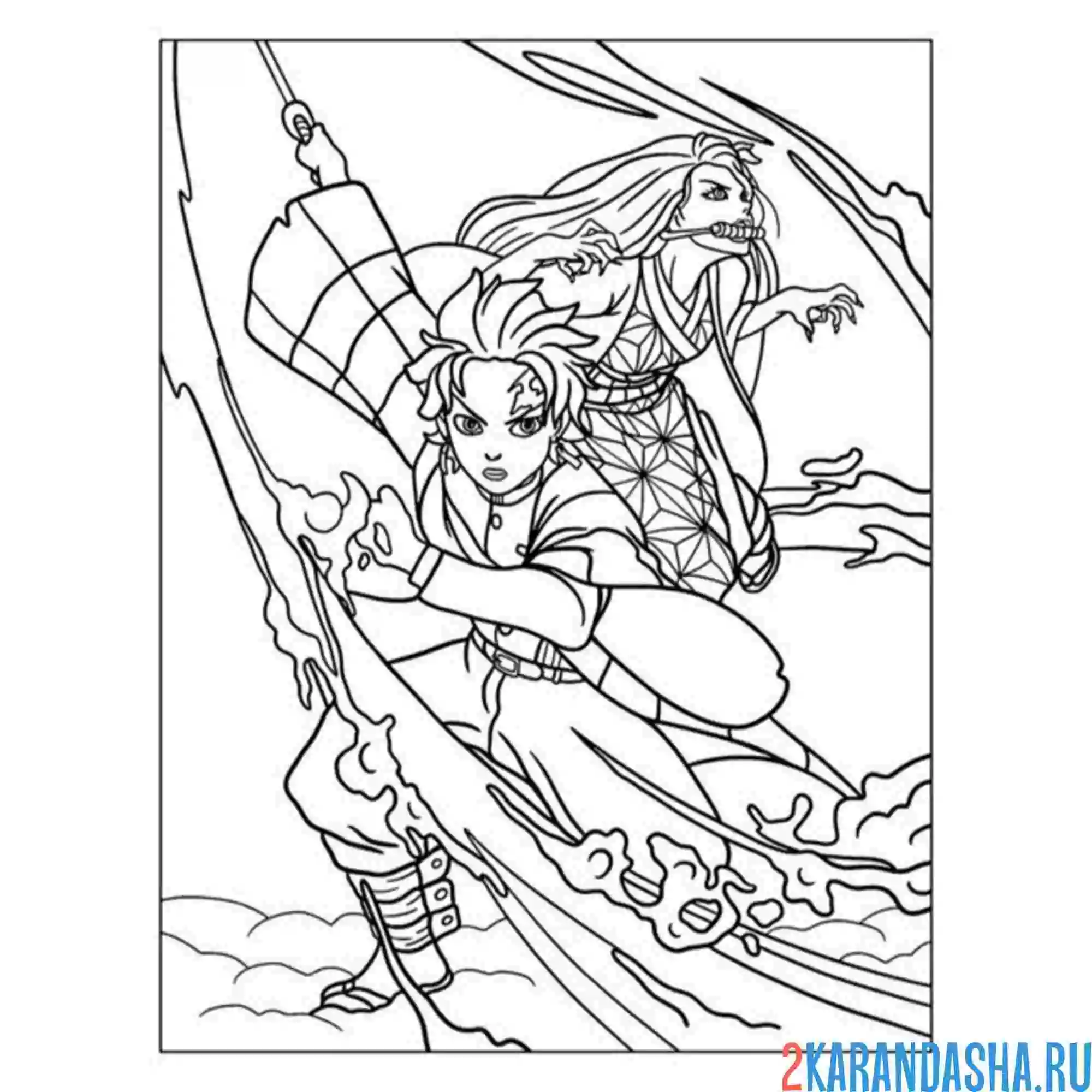 Раскраска против врагов