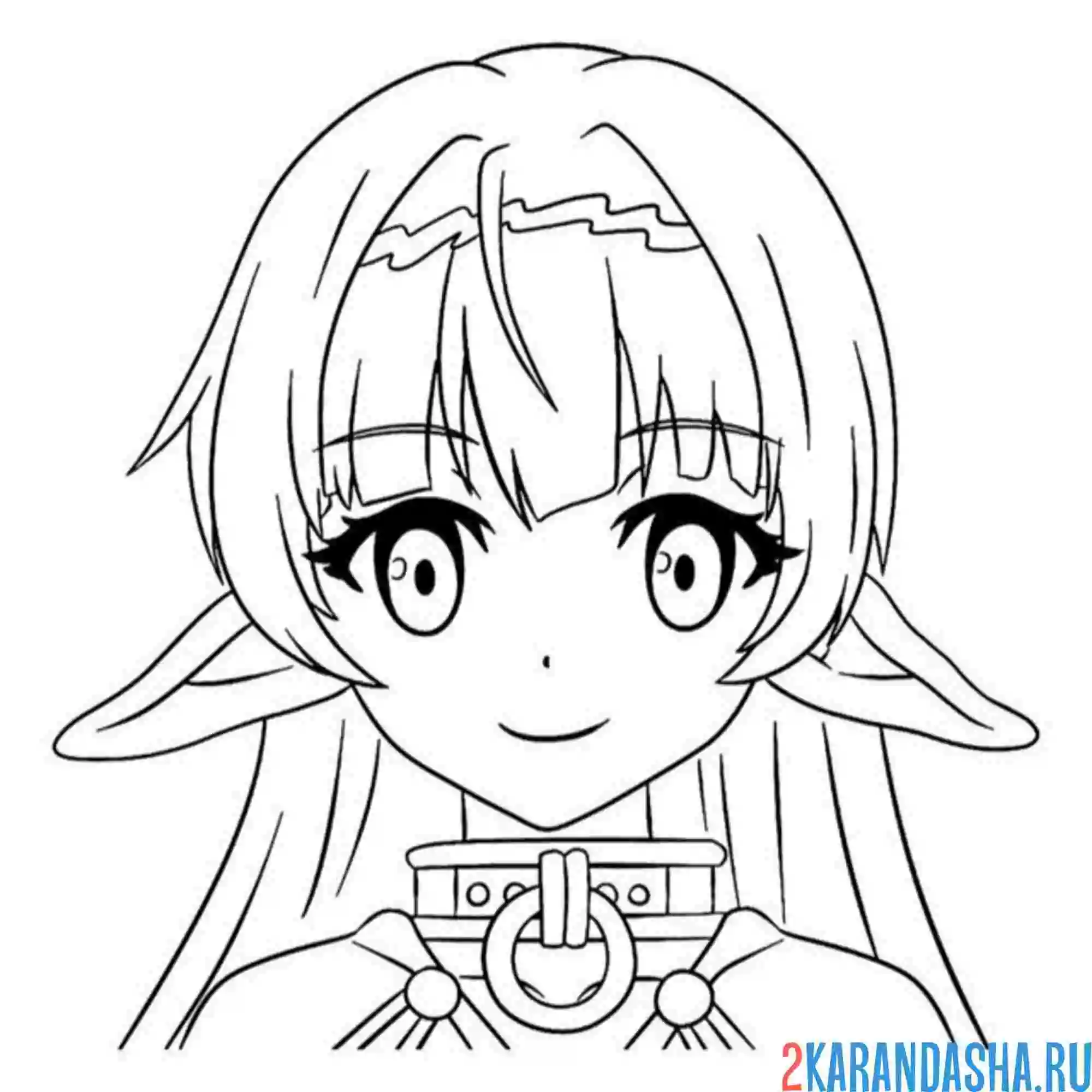 Раскраска shera l. greenwood клинок рассекающий демонов