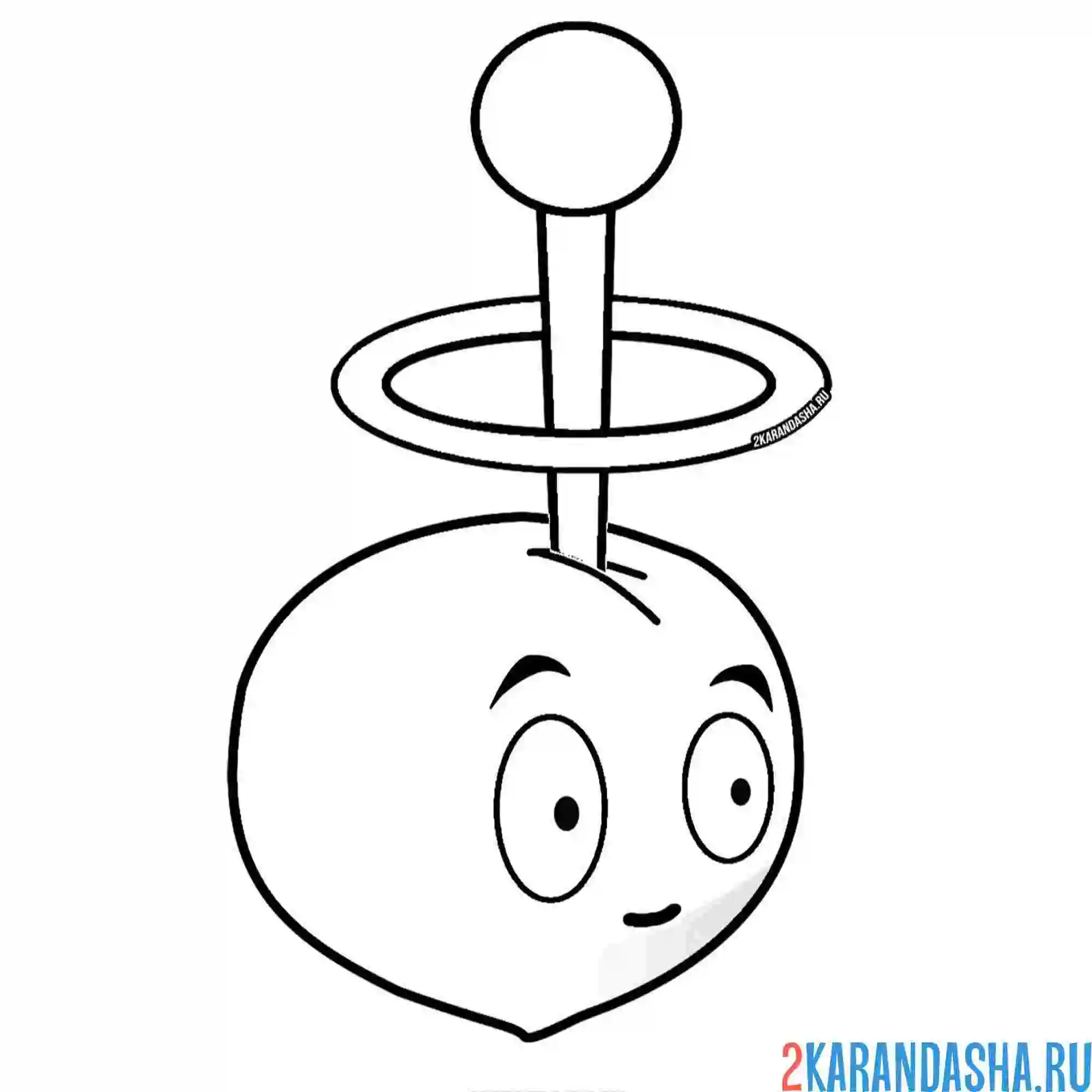 Раскраска зомби против растений 2 нектарин