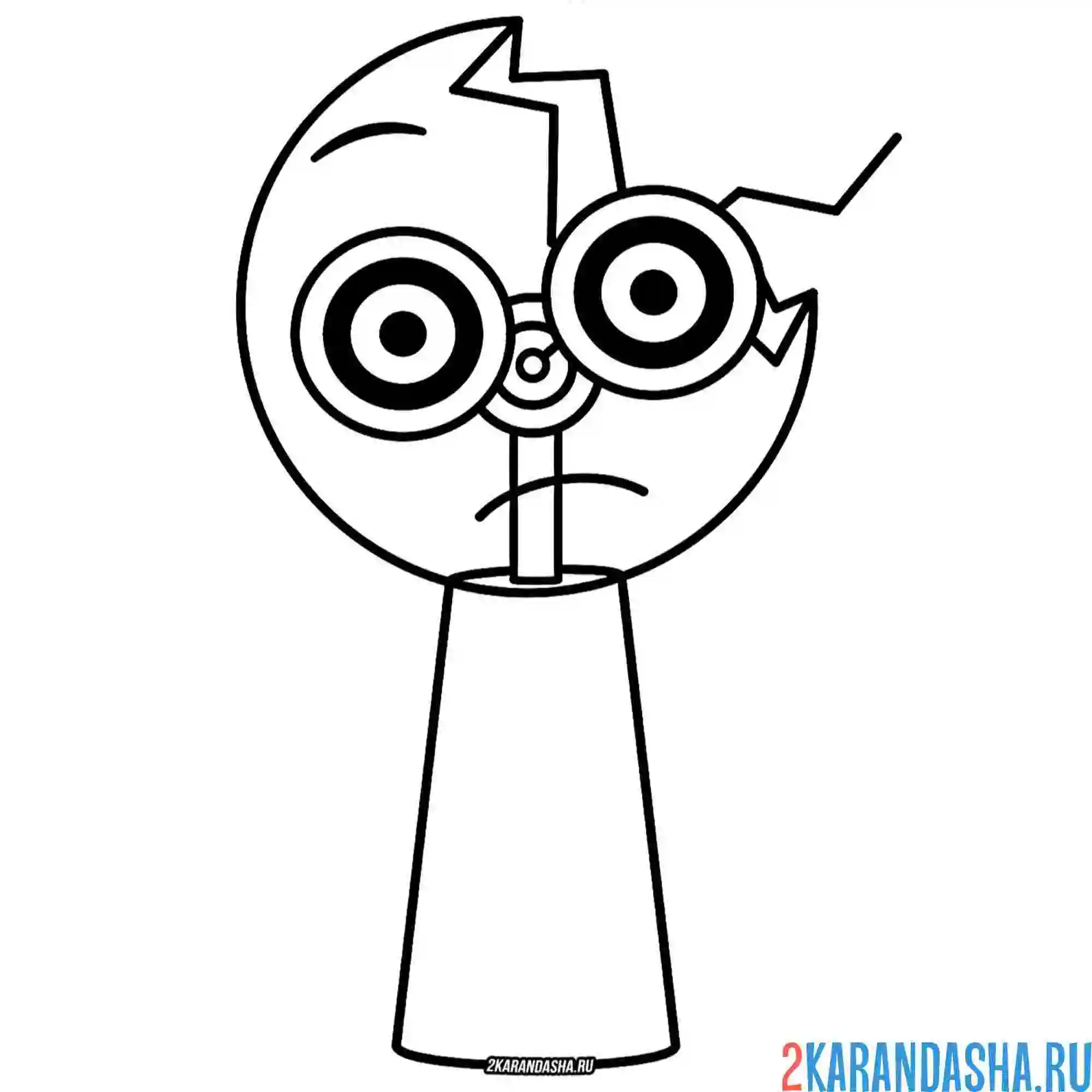 Раскраска спрунки николас