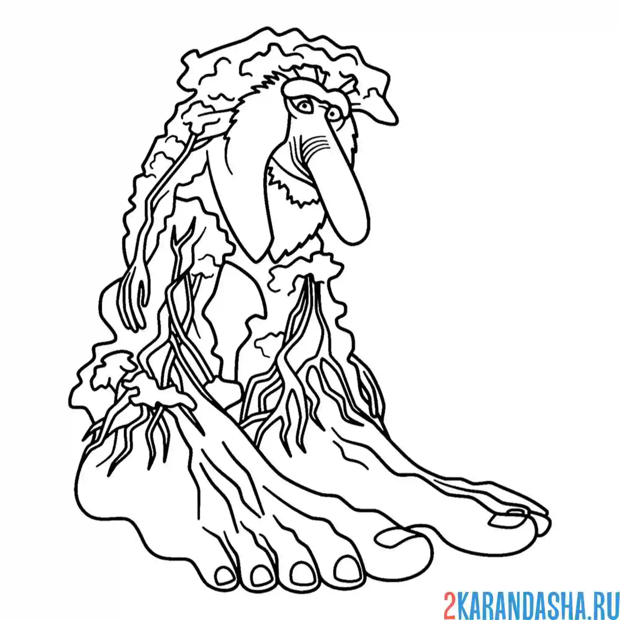 Раскраска брр брр патапим