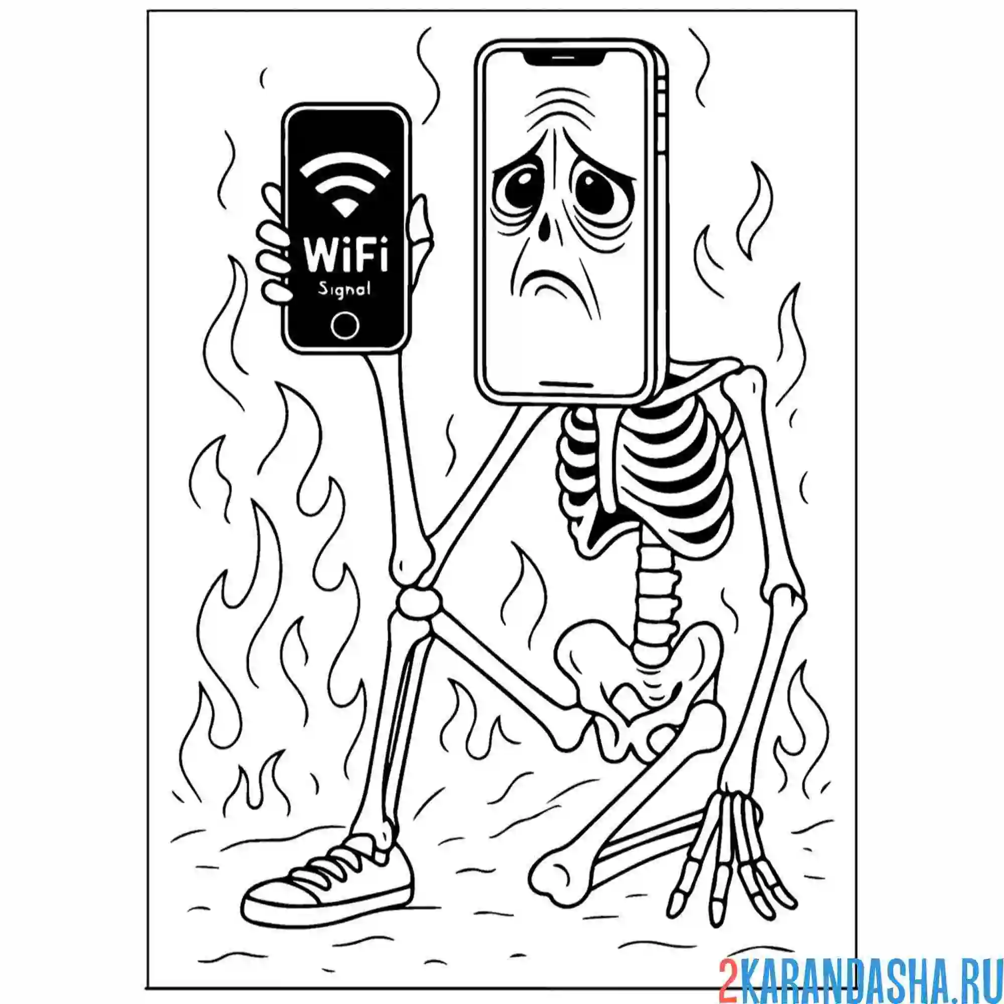 Раскраска пот-хотспот