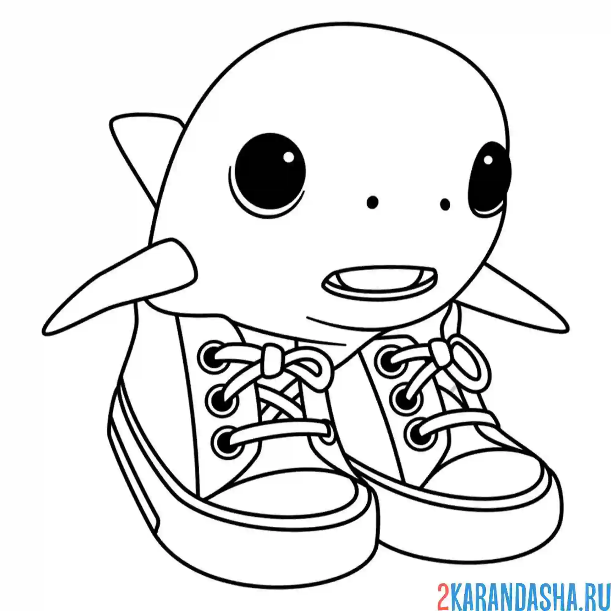 Раскраска тралалеро тралала итальянские животные