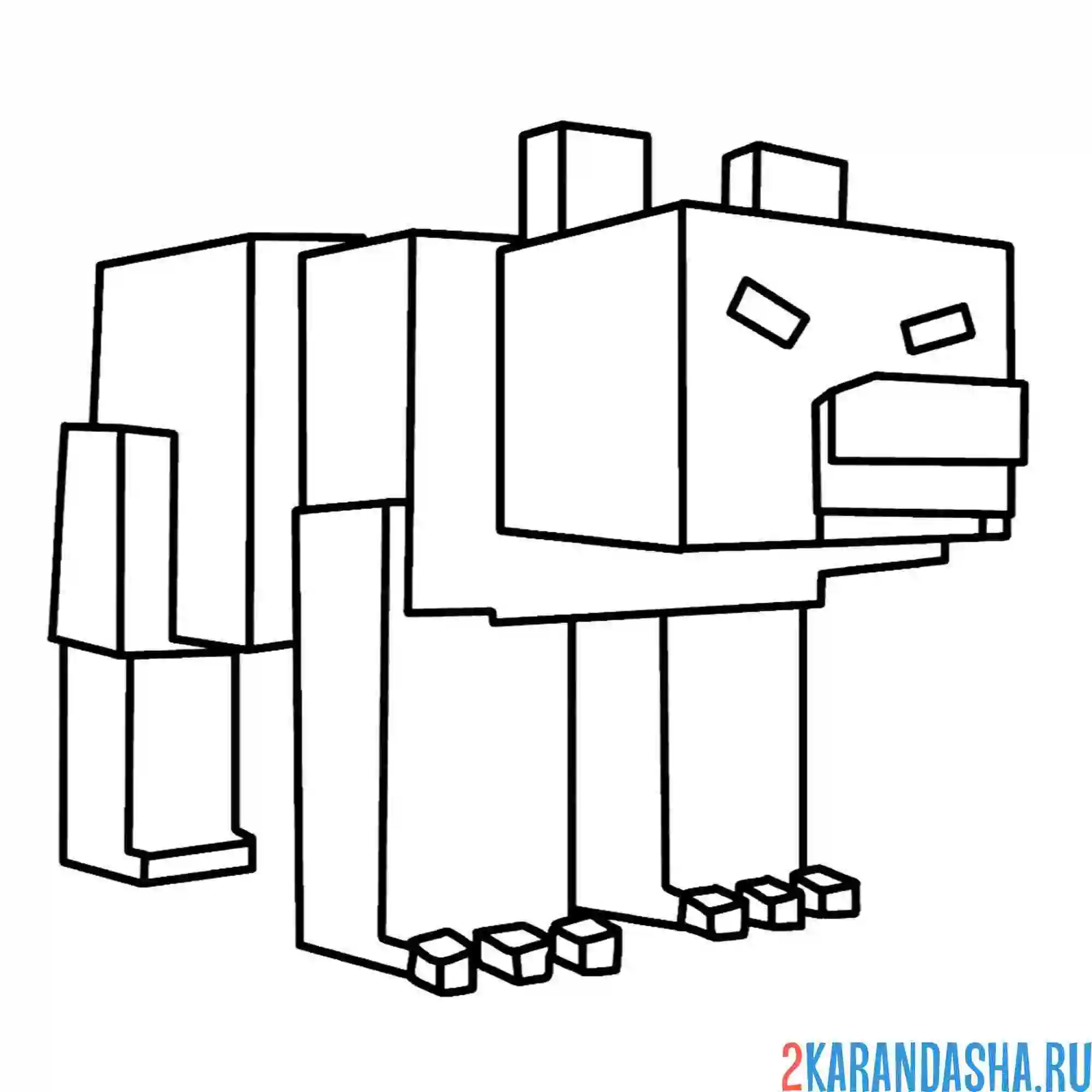 Раскраска 99 ночей в лесу bear