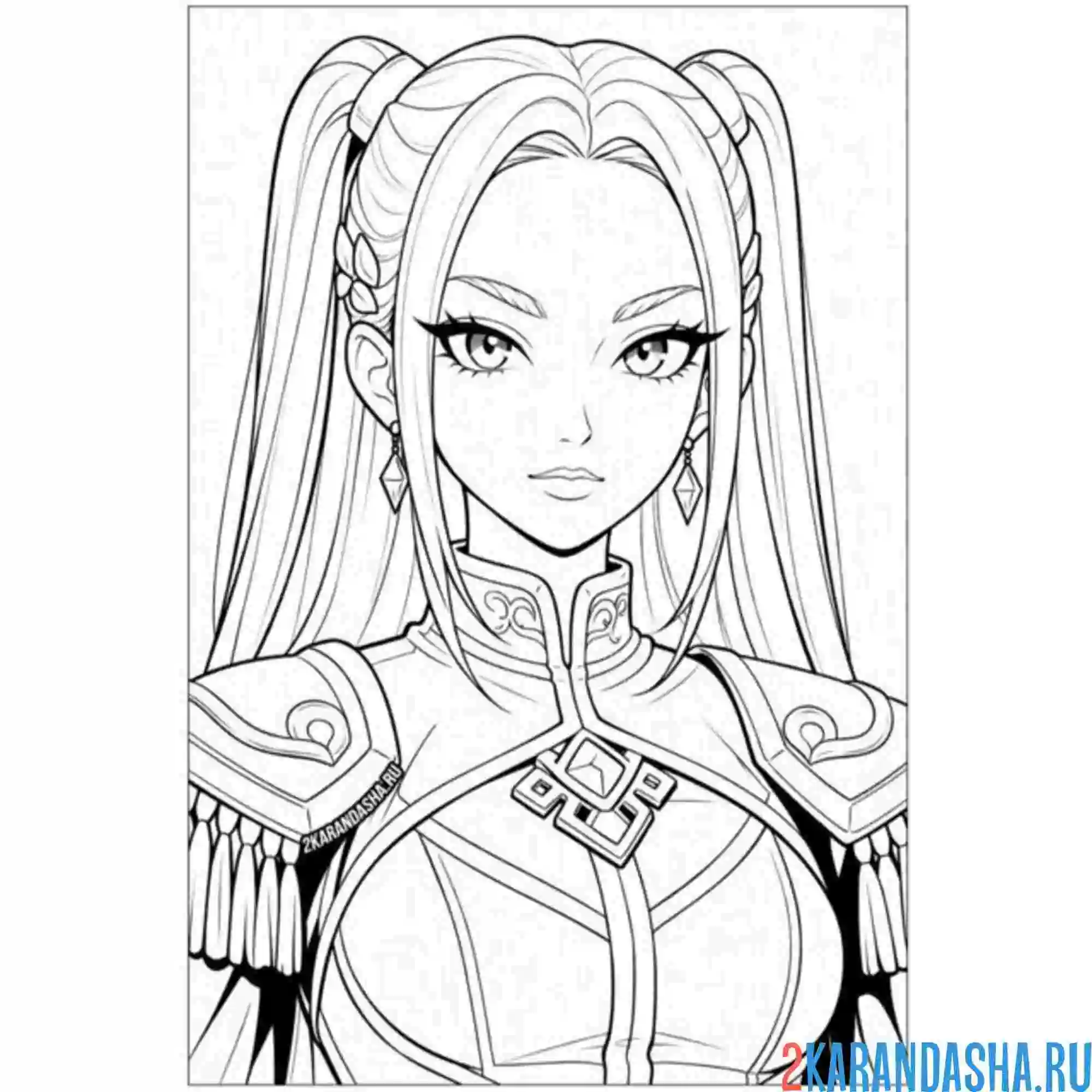 Раскраска мира красивая хантрикс