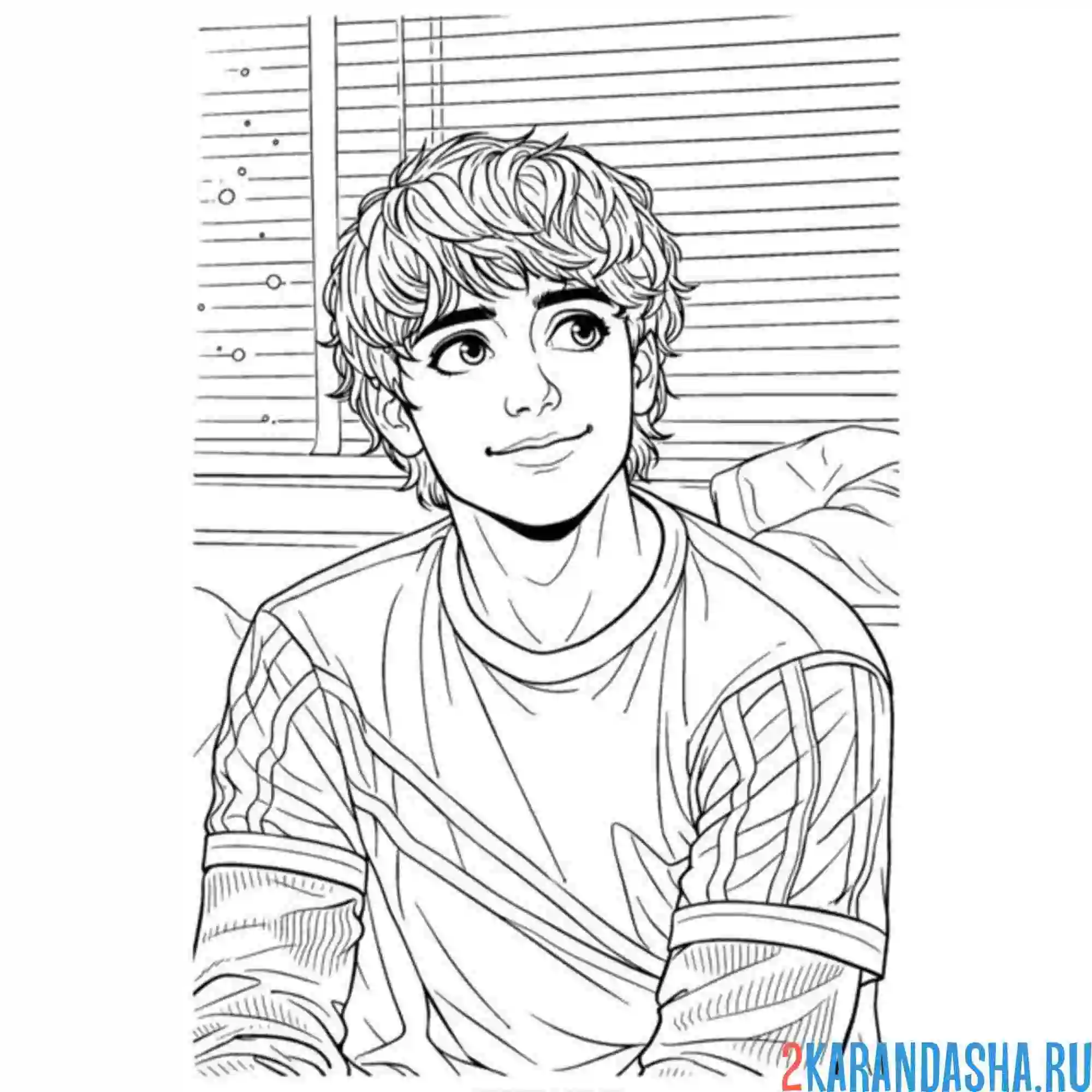 Раскраска уилл вырос осд (очень странные дела)