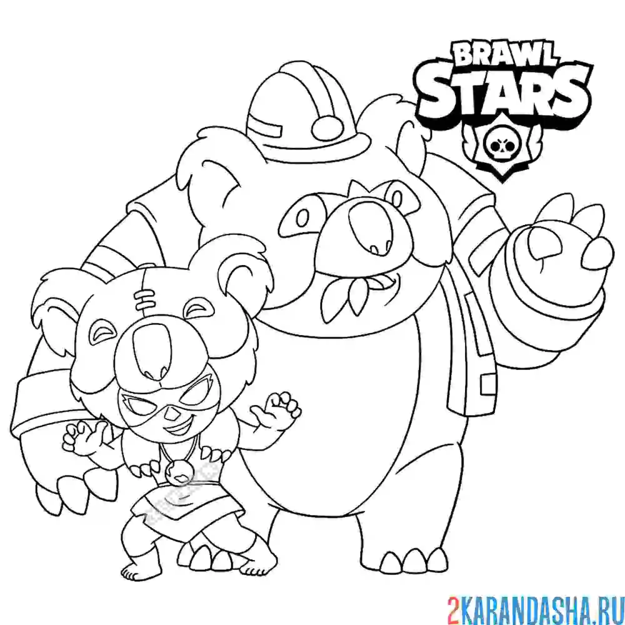 Раскраска нита коала