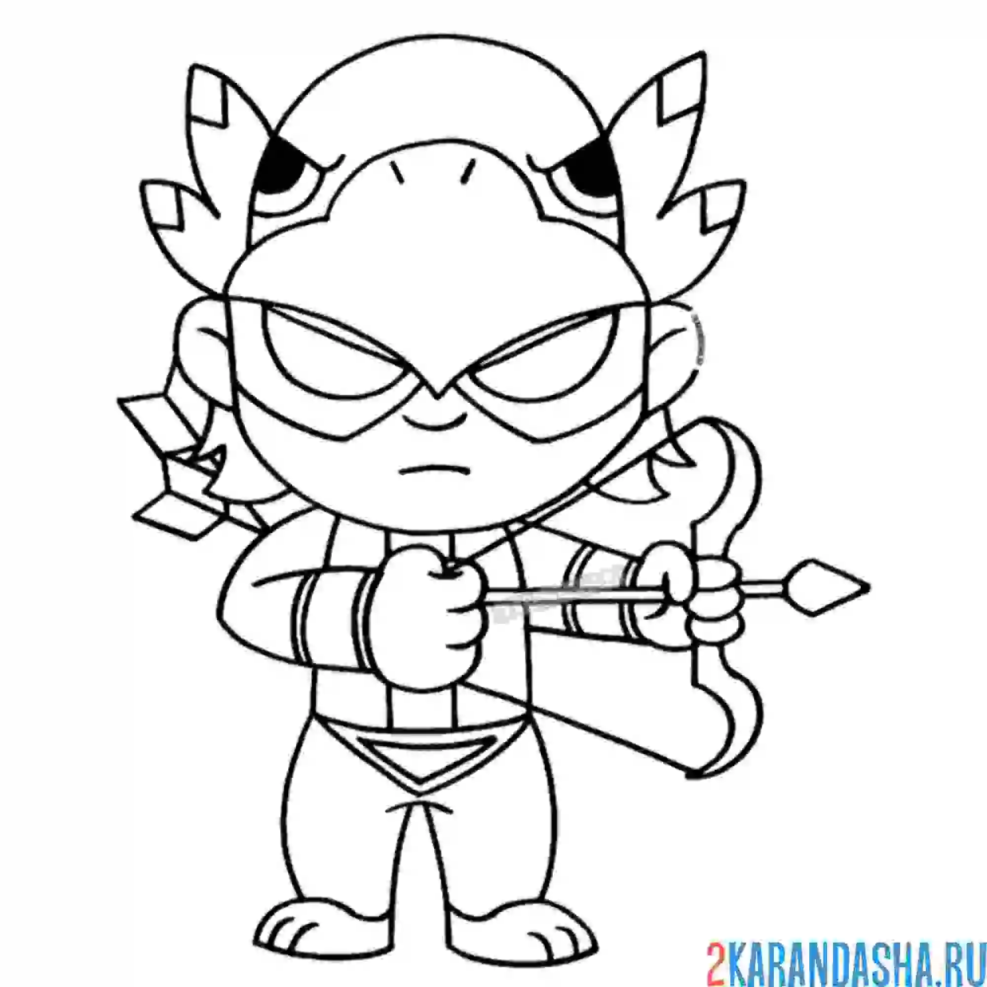 Раскраска бо орлиный глаз